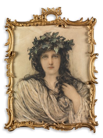 břečťan (hlubotisk) od Hubert von Herkomer