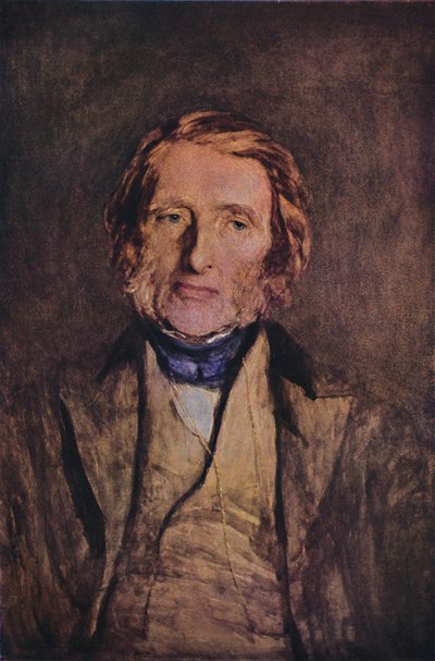 John Ruskin 1819-1900, 1879, 1947 od Hubert von Herkomer
