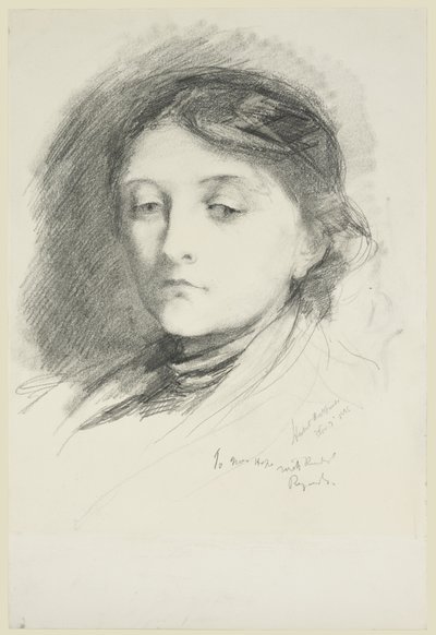 Paní Thomas Tylston Greg od Hubert von Herkomer