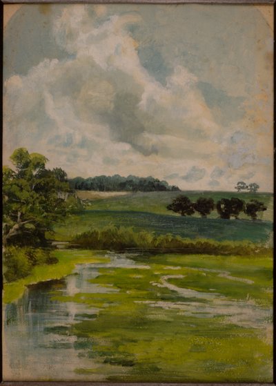 Jedna ze „tří náčrtů krajiny“ (viz také 258630 a 258631) od Hubert von Herkomer