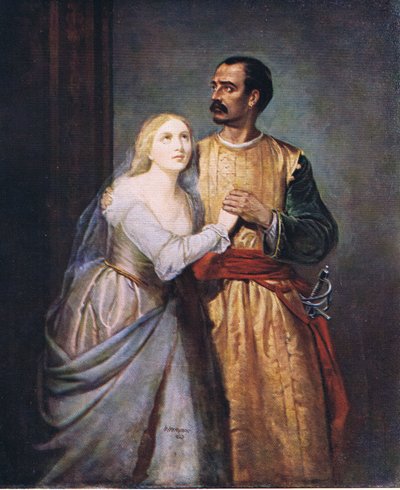 Othello a Desdemona od Hubert von Herkomer
