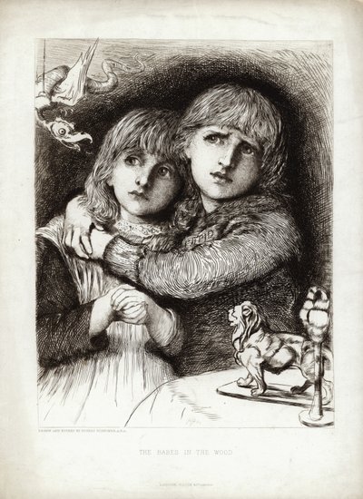 Holky v lese od Hubert von Herkomer