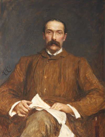 William Leonard Courtney od Hubert von Herkomer