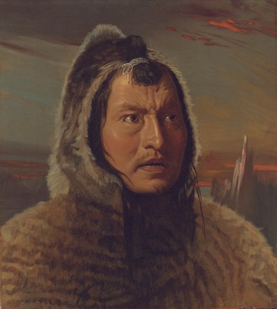 Portrét eskymáka od Hugh Collins