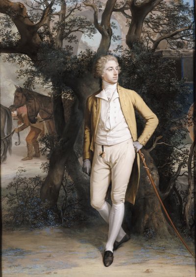 Arthur Hill, 2. markýz z Downshire od Hugh Douglas Hamilton