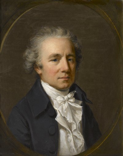 Nathaniel Marchant, RA, cca 1780 (olej na dřevě) od Hugh Douglas Hamilton
