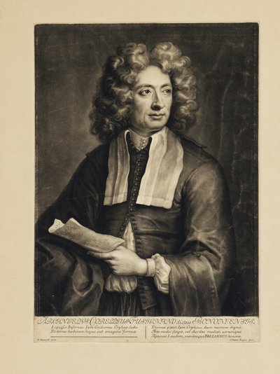 Portrét skladatele Arcangelo Corelli 1653-1713, 1704 od Hugh Howard