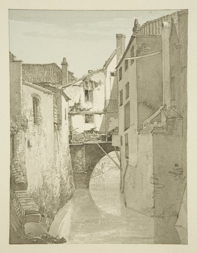 Queen Street Bridge, 1821 od Hugh ONeill
