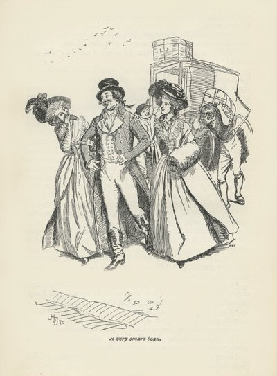 Velmi chytrý krasavec, 1896 od Hugh Thomson