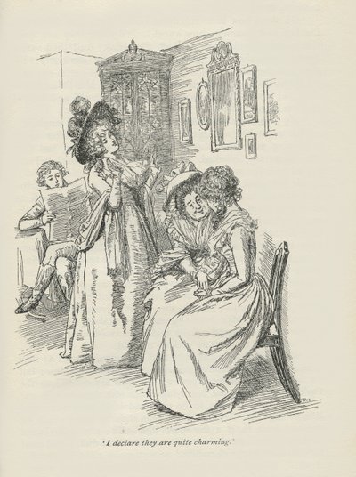 Prohlašuji, že jsou docela okouzlující, 1896 od Hugh Thomson