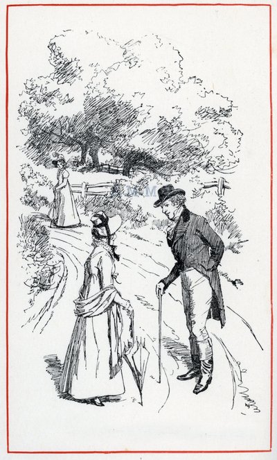 Ilustrace pro "Emma" od Jane Austen (ilustrace) od Hugh Thomson
