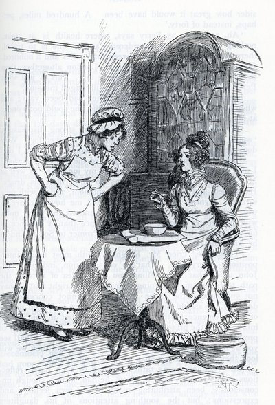 Ilustrace pro "Emma" od Jane Austen (ilustrace) od Hugh Thomson