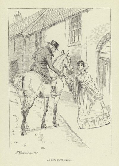 Ilustrace pro Janets Repentance od George Eliota od Hugh Thomson