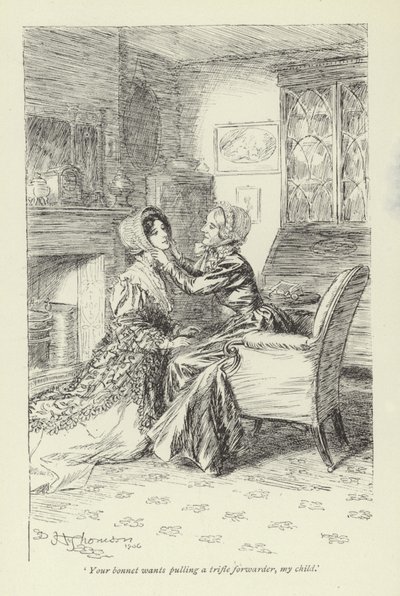 Ilustrace pro Janets Repentance od George Eliota od Hugh Thomson