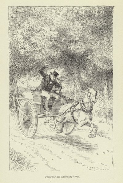 Ilustrace pro Janets Repentance od George Eliota od Hugh Thomson
