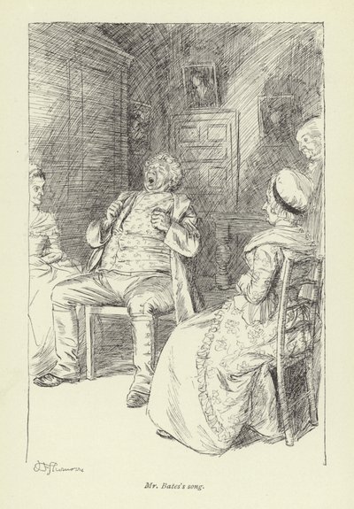 Ilustrace pro pana Gilfilse Love Story od George Eliota od Hugh Thomson
