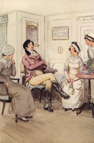 Ilustrace pro kvalitní ulici od Hugh Thomson