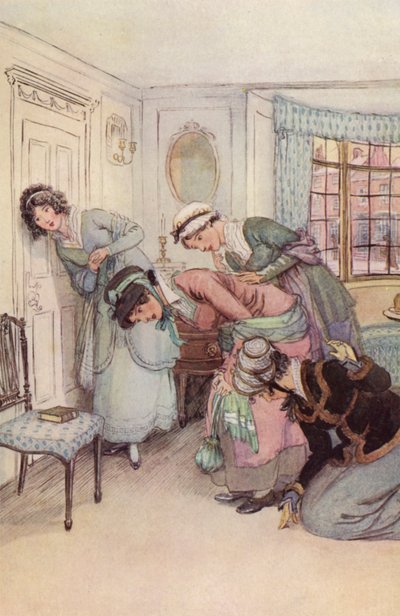 Ilustrace pro kvalitní ulici od Hugh Thomson
