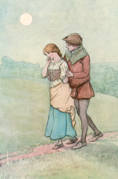 Ilustrace pro Shakespearovo dílo Jak se vám líbí od Hugh Thomson