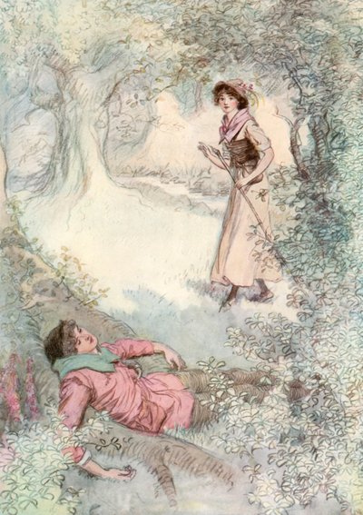 Ilustrace pro Shakespeara, jak se vám líbí od Hugh Thomson