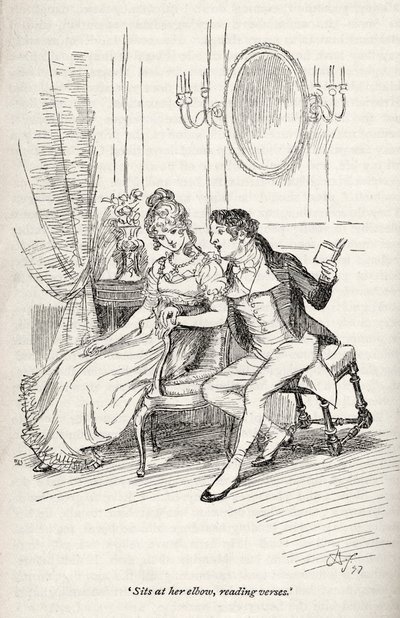 Román Jane Austenové „Přesvědčování“ od Hugh Thomson
