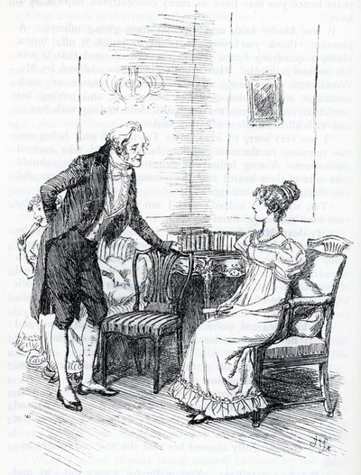"Jane fairfax" (ilustrace) od Hugh Thomson