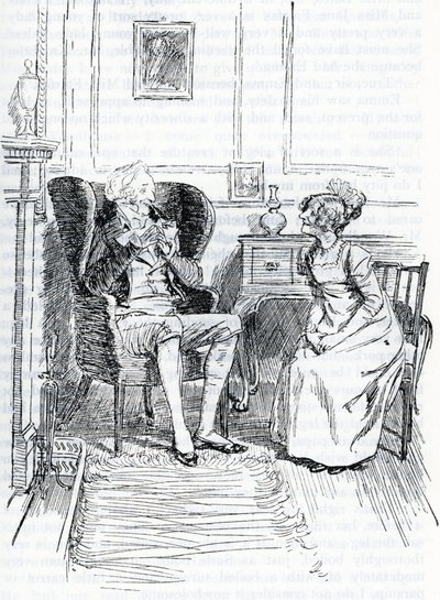 "Slečna Batesová" od Hugh Thomson