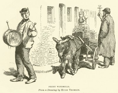 Větrné mlýny Penny od Hugh Thomson
