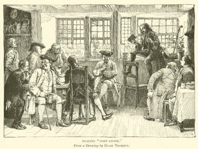 Čtení Johna Gilpina od Hugh Thomson