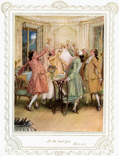 Hra Richarda Brinsleyho Sheridana od Hugh Thomson