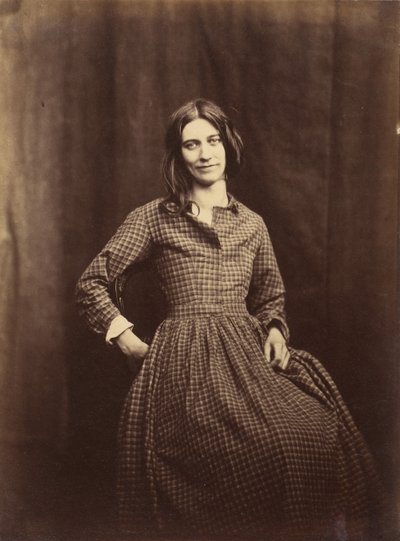 Pacient, Surrey County Lunatic Asylum, 1850-58. od Hugh Welch Diamond