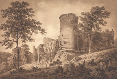 Hrad Bothwell, Lanarkshire od Hugh William Grecian Williams