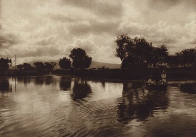 Mexiko: Ocotlan, stát Jalisco (čb fotografie) od Hugo Brehme
