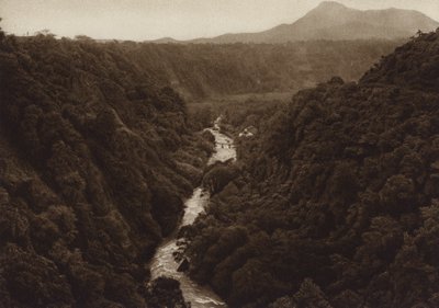 Mexiko: Orizaba, Kanada (čb fotografie) od Hugo Brehme