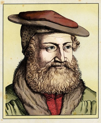 Hans SACHS (1494-1576) od Hugo Bürkner
