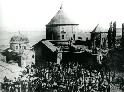Pouť v klášteře Tomarza jihovýchodně od Kayseri od Hugo Grothe