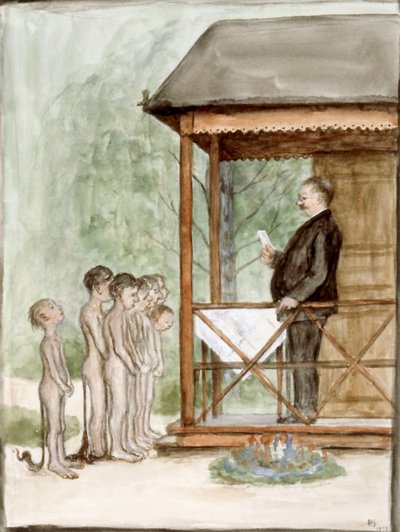 Zkouška od Hugo Simberg