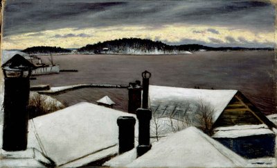 Z Vyborgu od Hugo Simberg