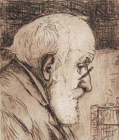 Umělcův otec od Hugo Simberg