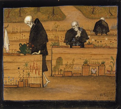 Zahrada smrti od Hugo Simberg