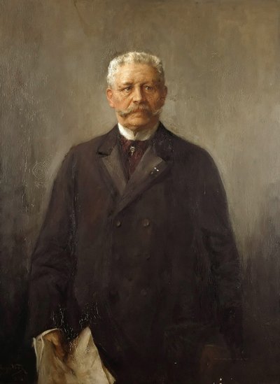 Portrét Paula von Hindenburga 1847-1934, 1926. od Hugo Vogel