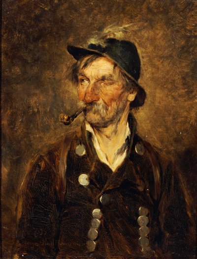 Starý lovec, 1879 od Hugo Wilhelm Kauffman