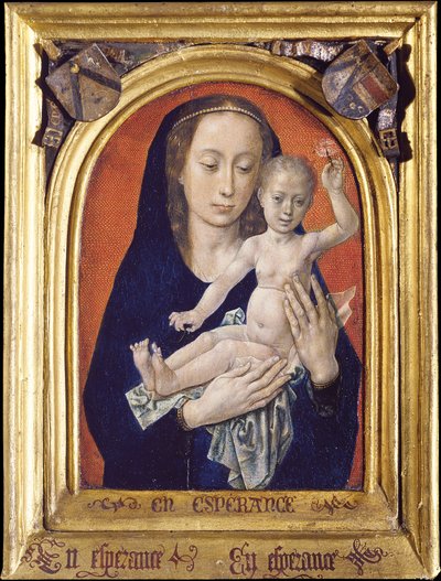 Panna Maria s dítětem od Hugo van der Goes