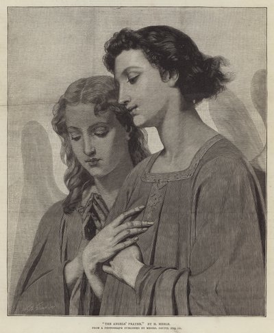 Modlitba andělů od Hugues Merle