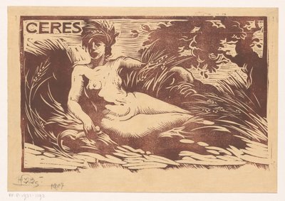 Ceres od Huib Luns (signed by artist)