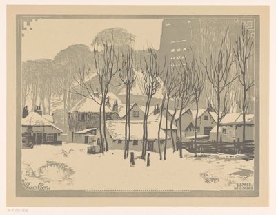 Vught ve sněhu od Huib Luns