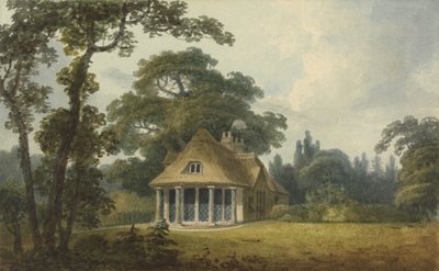 Letní dům s celoplošnými mřížovými okny od Humphry Repton