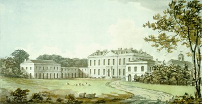 Červená kniha pro Sheringham Hall, kolem roku 1812 od Humphry Repton