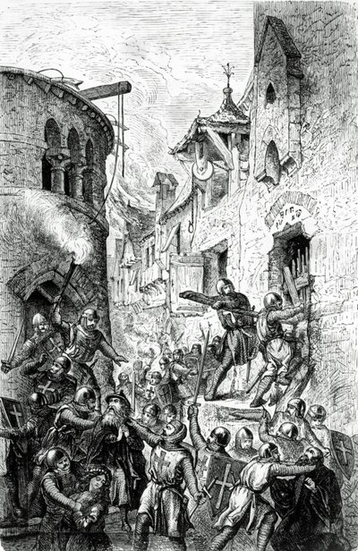 Antisemitismus a perzekuce Židů křižáky, 1881 od Hungarian School