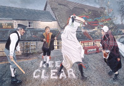Marie Llwydová v Llangynwydu, 1996 od Huw S. Parsons